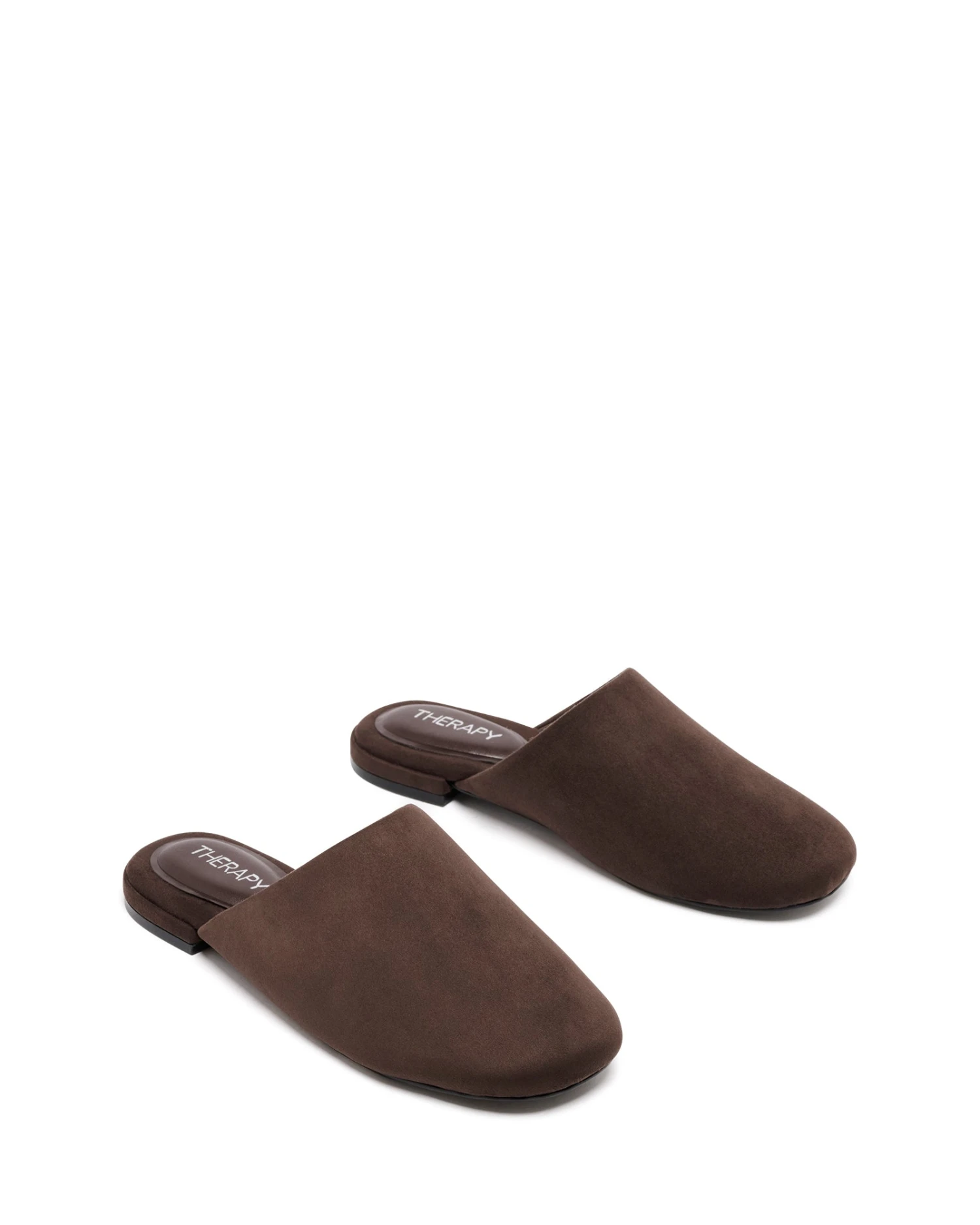 Weston Slide Mule Chocolate Suede 3 Weston Slide Mule Chocolate Suede