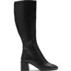 Wolf Tall Boot Black -THERAPY SHOES WOLF BLACK SIDE