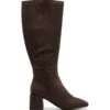 Wolf Tall Boot Chocolate Suede 2 Wolf Tall Boot Chocolate Suede -THERAPY SHOES WOLF CHOCOLATE SIDE