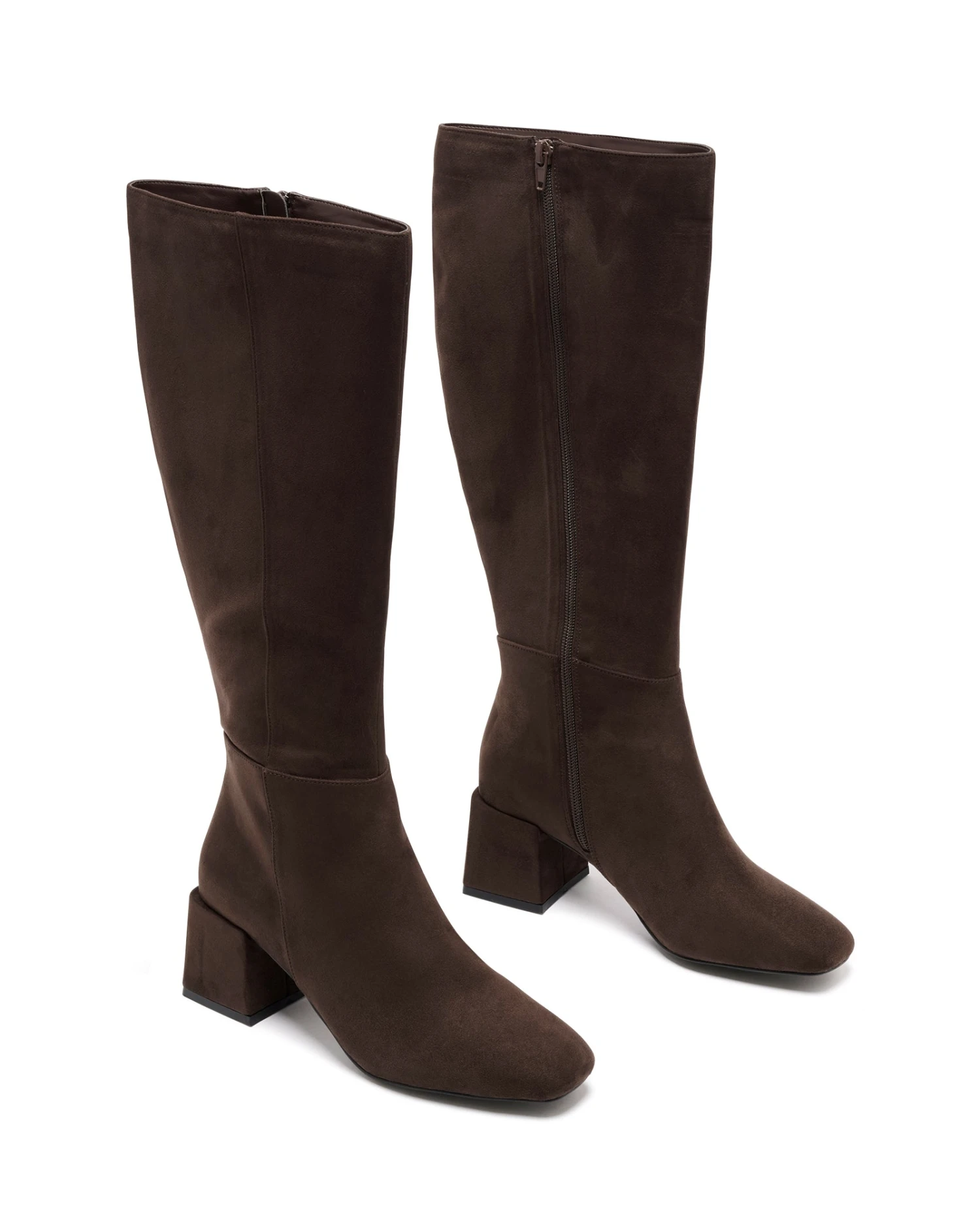 Wolf Tall Boot Chocolate Suede 4 Wolf Tall Boot Chocolate Suede - Image 2
