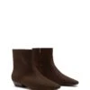 Xanthe Ankle Boot Chocolate Suede 1 Xanthe Ankle Boot Chocolate Suede -THERAPY SHOES XANTHE CHCOLATEFAUXSUEDE TOEANGLE
