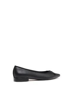 Yazmina Pointed Flat Black Smooth -THERAPY SHOES YAZMINA BLACKSMOOTHPU BACKANGLE