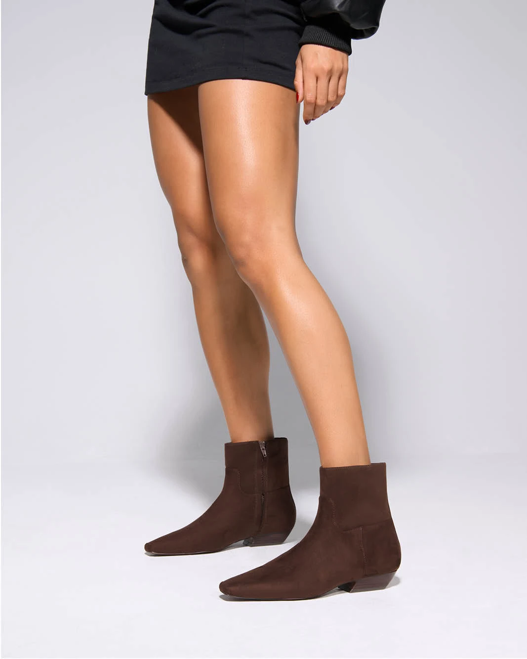 Xanthe Ankle Boot Chocolate Suede 4 Xanthe Ankle Boot Chocolate Suede - Image 2